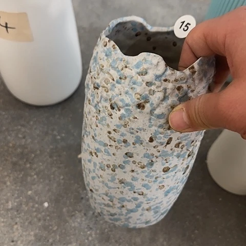 瓶梅花17厘米花瓶一个