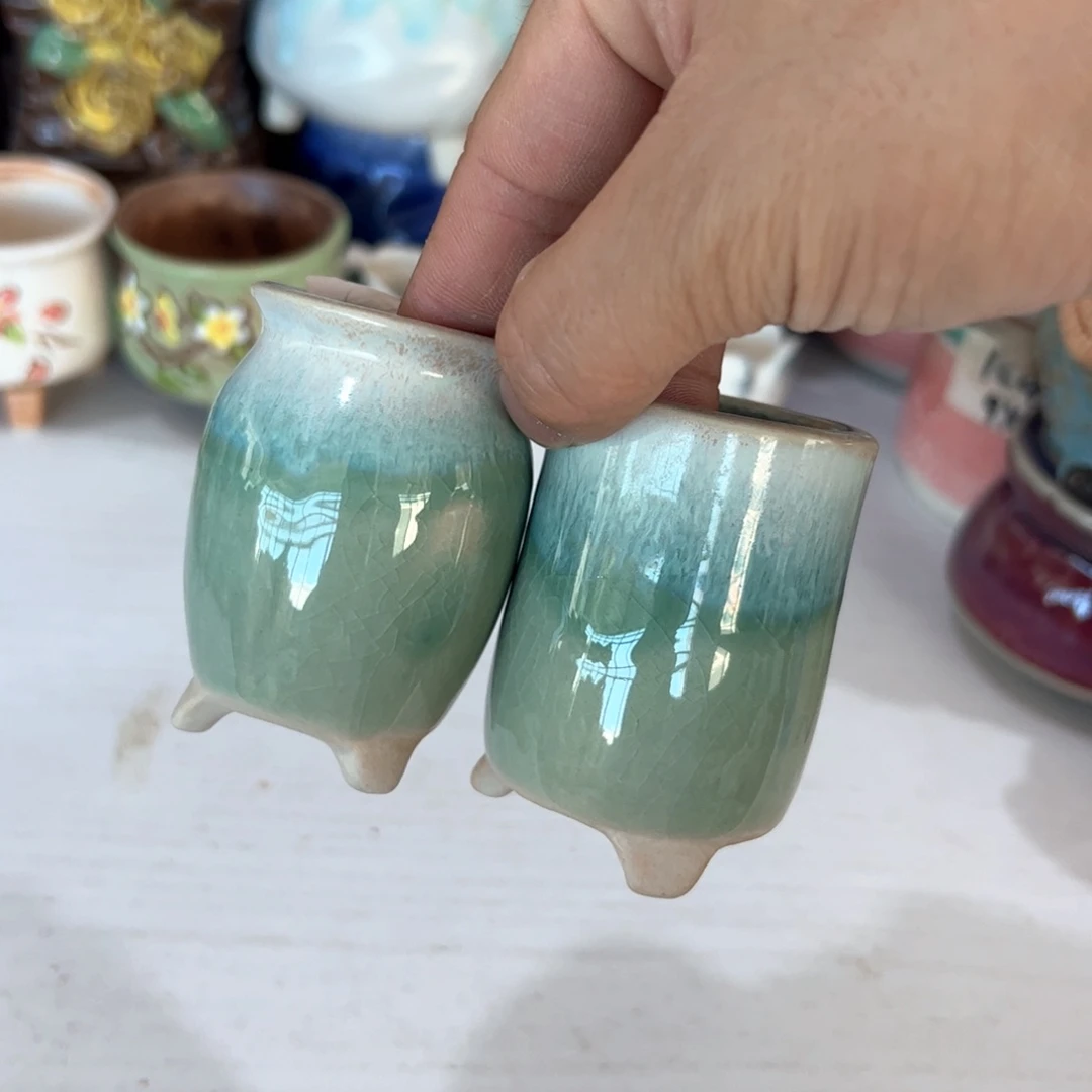 陶瓷多肉小花盆@@1946