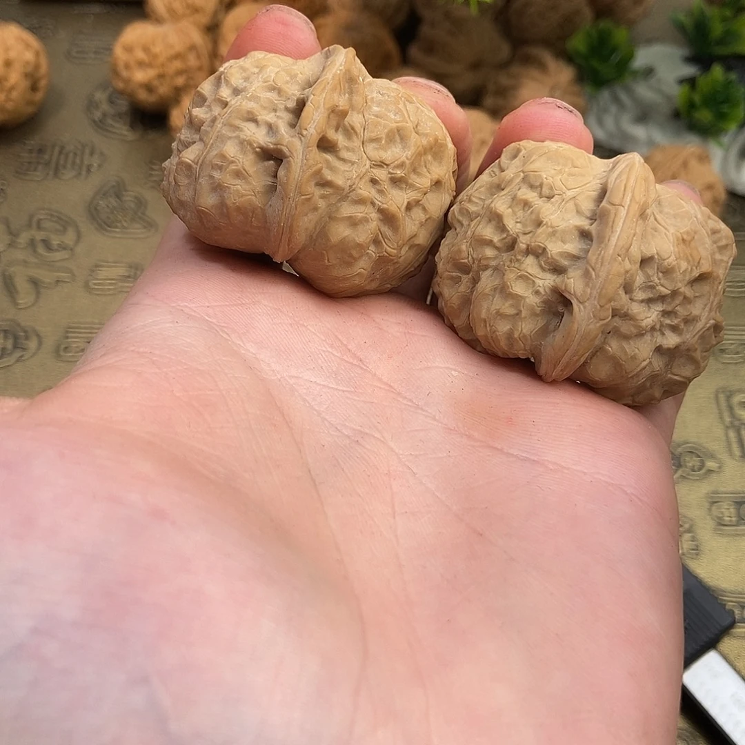 核桃南瓜墩43尺寸编号280全品带点小龟背底漂亮