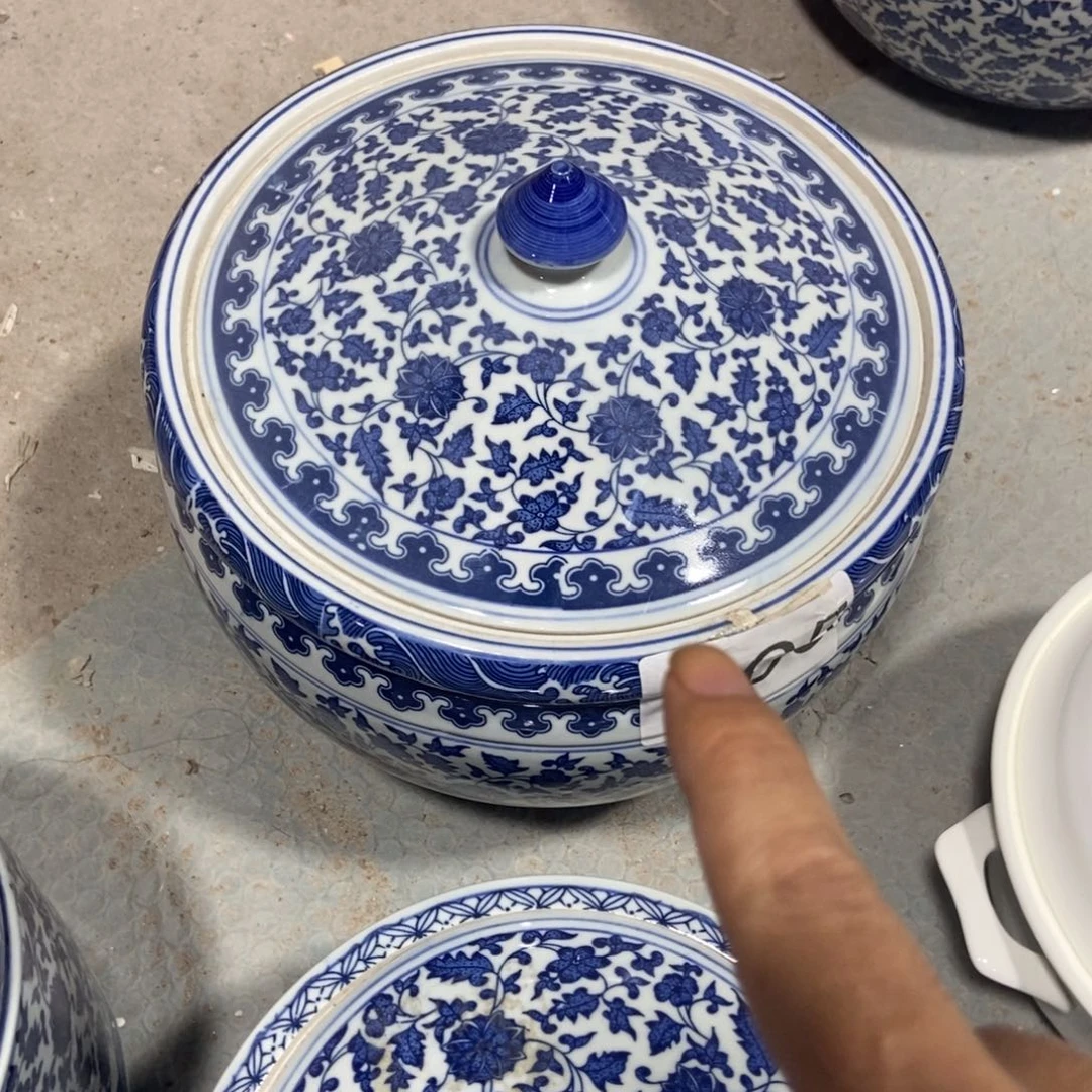 瓷片景德镇陶瓷罐105