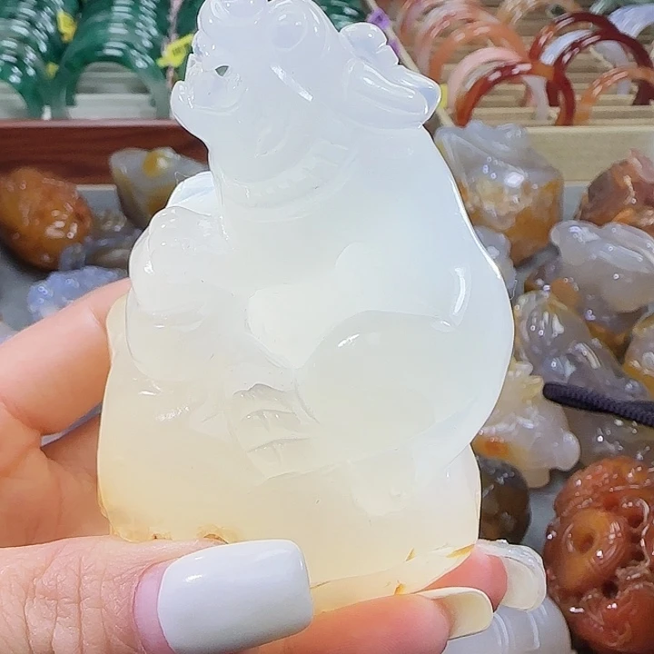 玛瑙/玉髓合金摆件