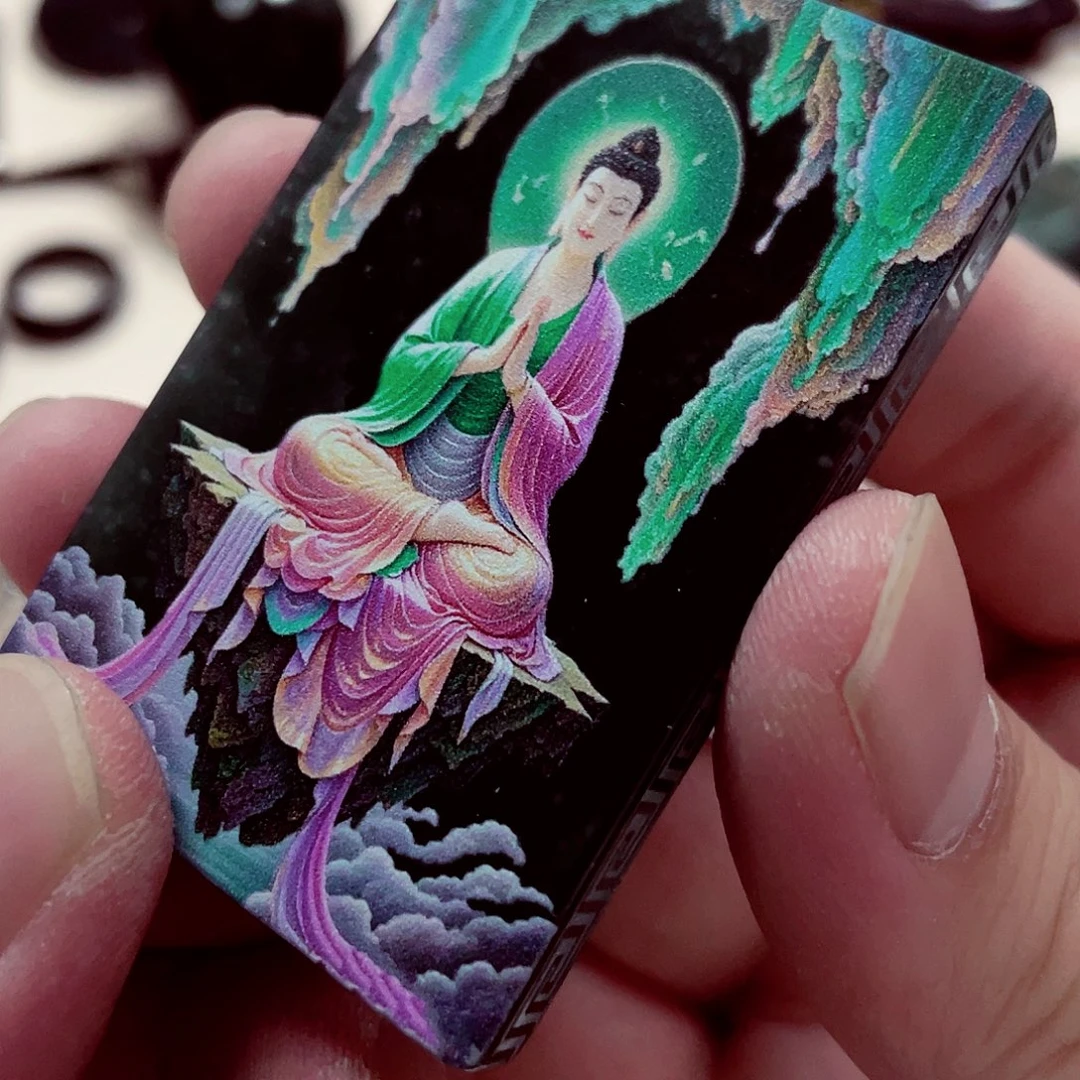 翡翠未镶嵌颈饰先鉴后发一物一证