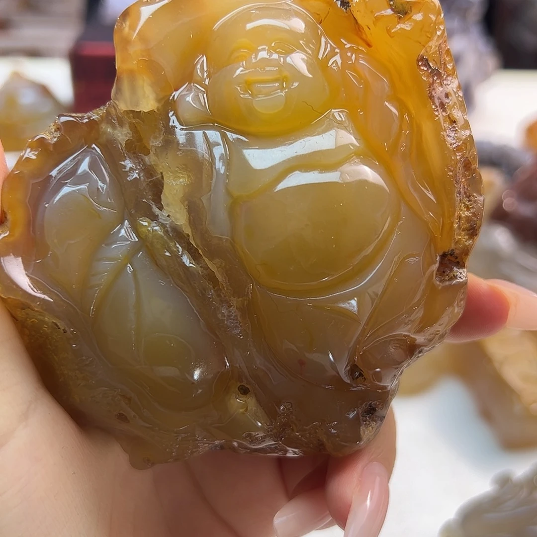 玛瑙/玉髓合金颈饰