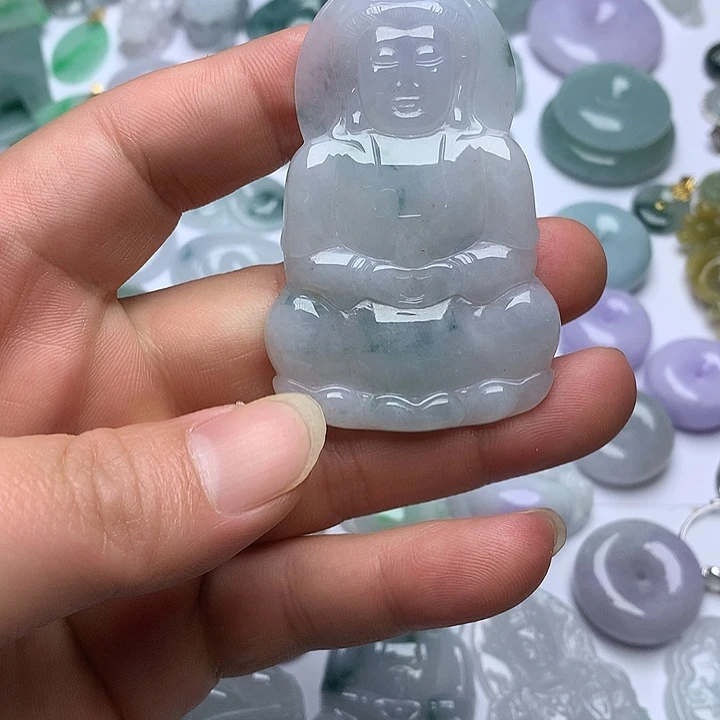 翡翠未镶嵌颈饰天然翡翠