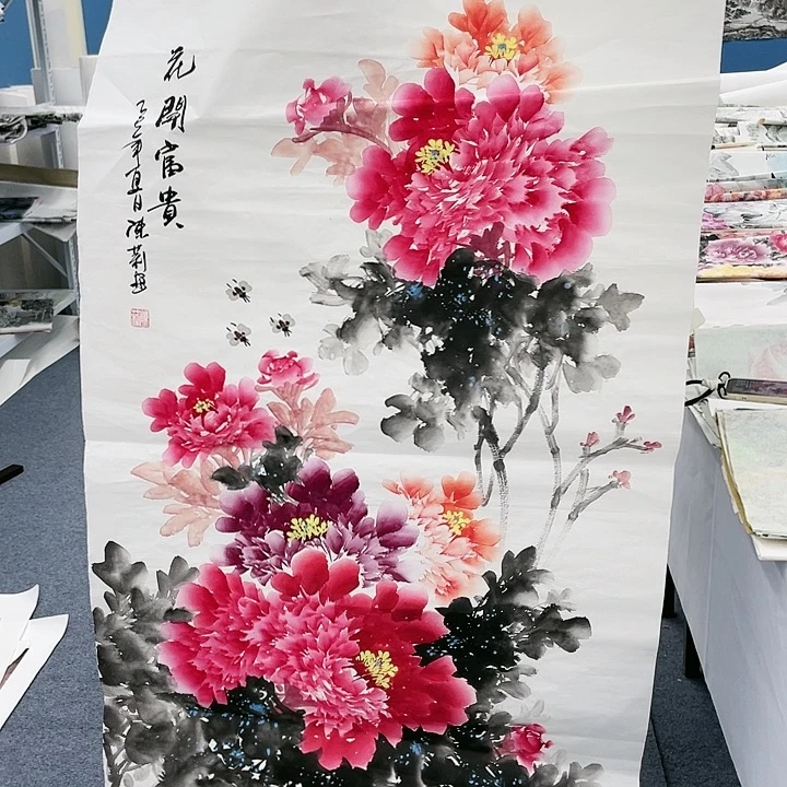 国画纯手绘国画作品欣赏