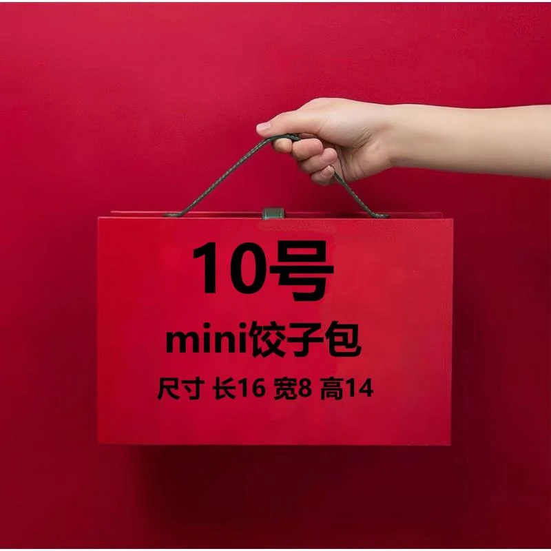 【10号】BL 2024新款网红潮流时尚轻奢复古mini饺子包8119