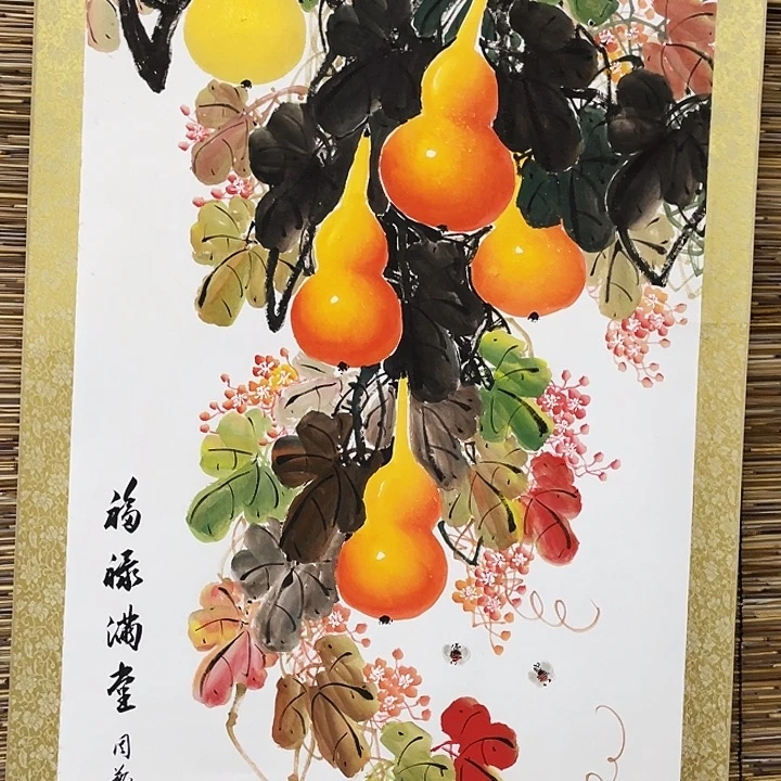 国画w老师手笔手绘作品