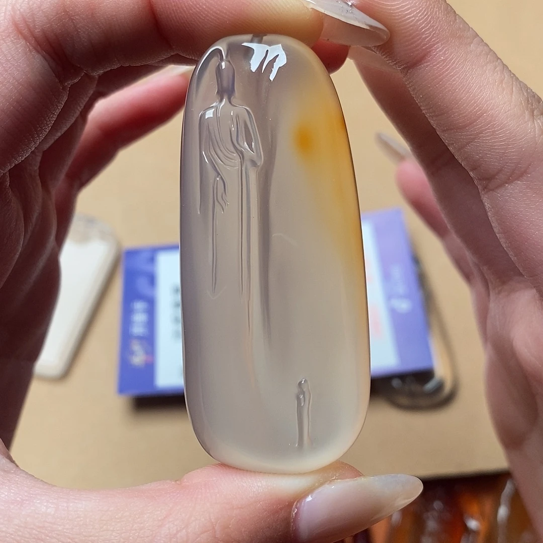 马***鹅玛瑙/玉髓未镶嵌颈饰