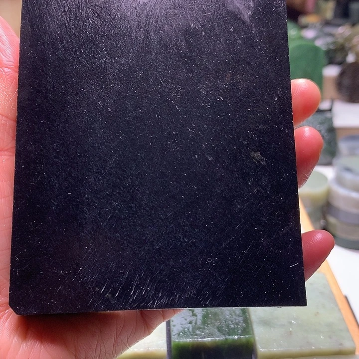 画***烧和田玉（糖玉）未镶嵌珠宝半成品