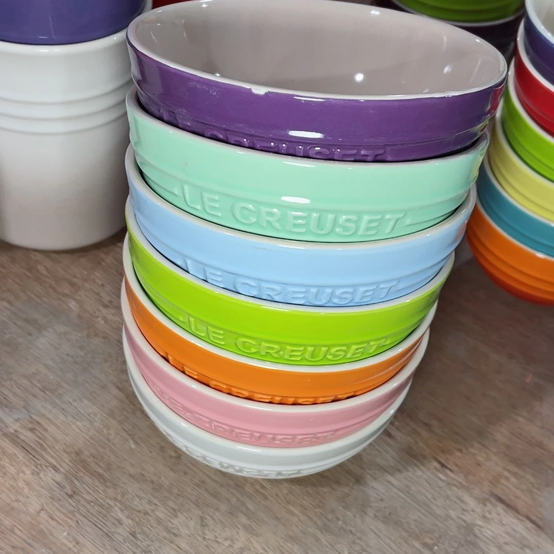 瓷片微瑕陶瓷餐具家用 两个6英寸