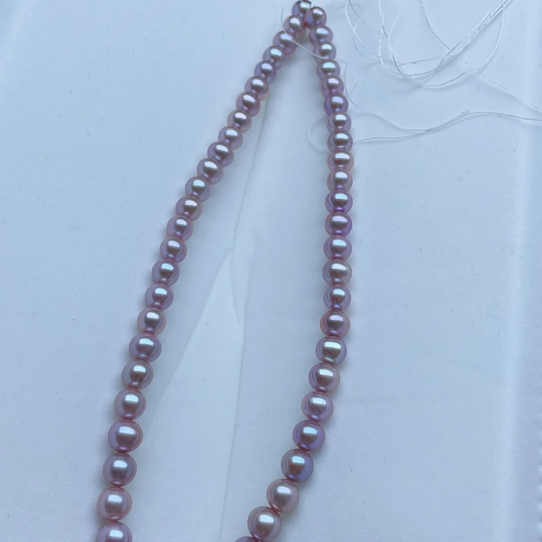 淡水珍珠颈饰银S925镶嵌