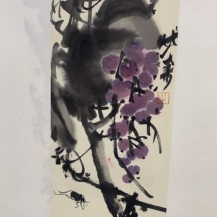 国画书画作品多次参加全国书画大展