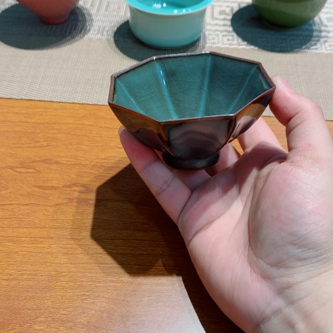 龙泉青瓷茶具杯子