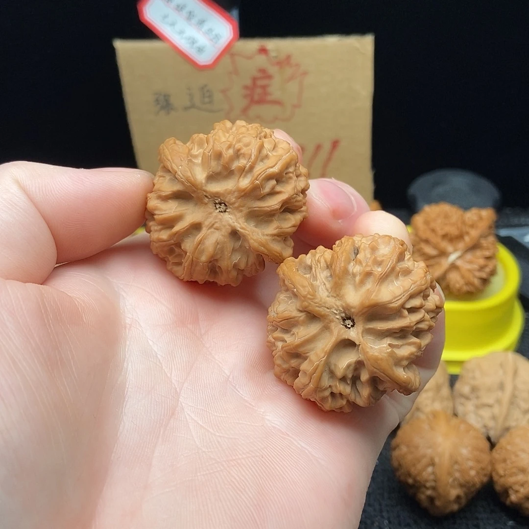 核桃文玩核桃把件苹果园39