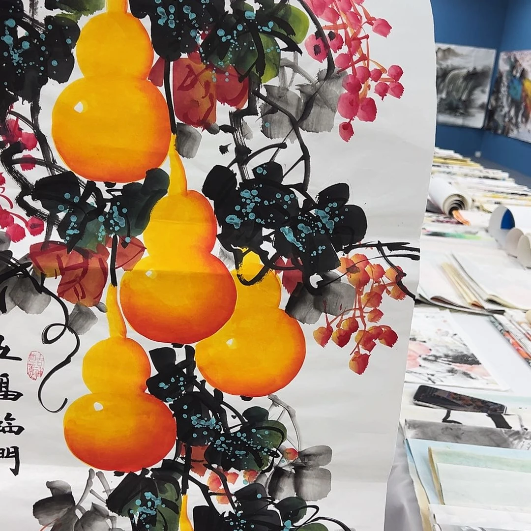 国画纯手绘作品欣赏