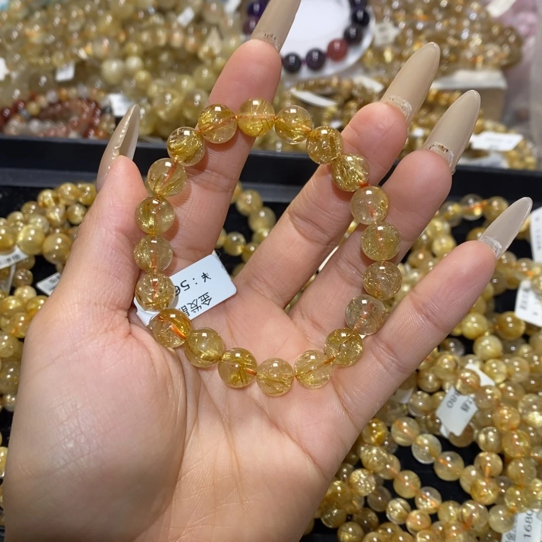 水晶手链未镶嵌今****递手链