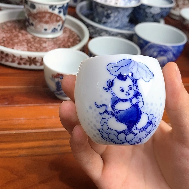 杯画堂春童子图福利
