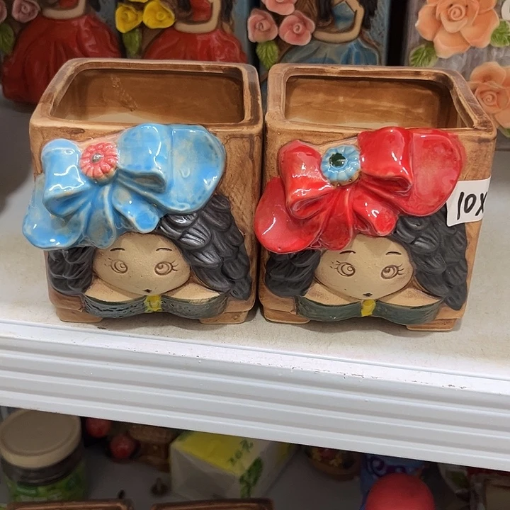 粗陶材质多肉花盆