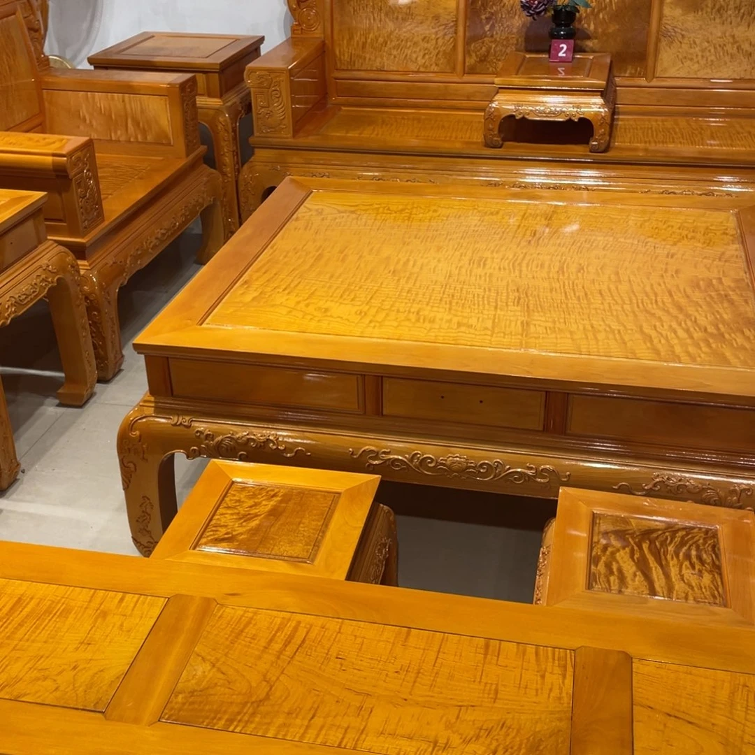 楠木金丝楠家具十三件套沙发