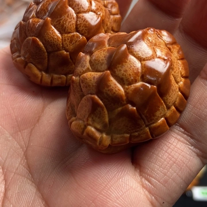 猴头核桃吊坠今天