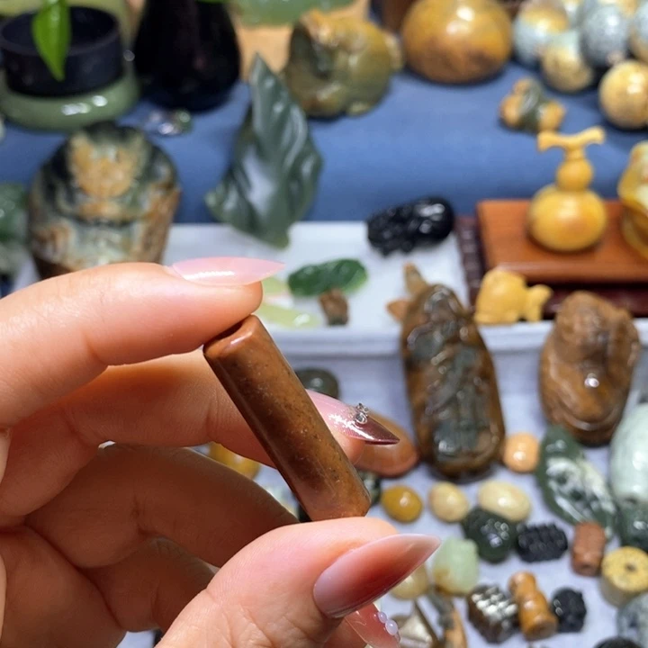 岫岩河磨玉（透闪石质玉）未镶嵌挂件