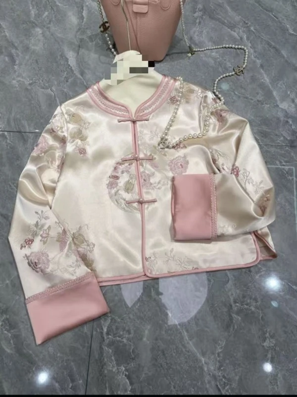 月下｜2025年秋季新款新中式国风时尚百搭重磅上衣外套-5495