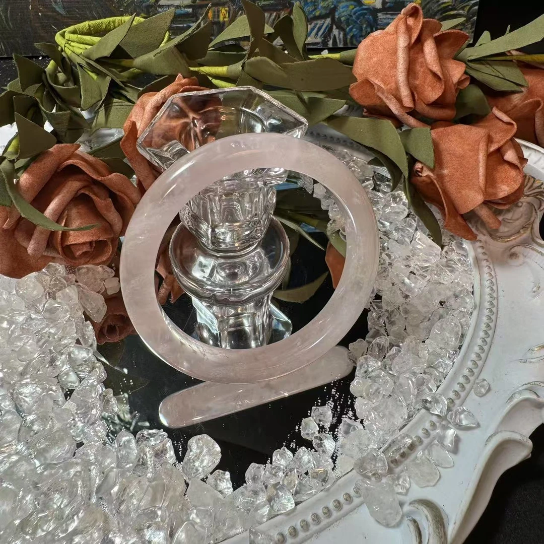 【仟亿珠宝A1-213】天然粉水晶经典小众仙女颜色微差发货发其一