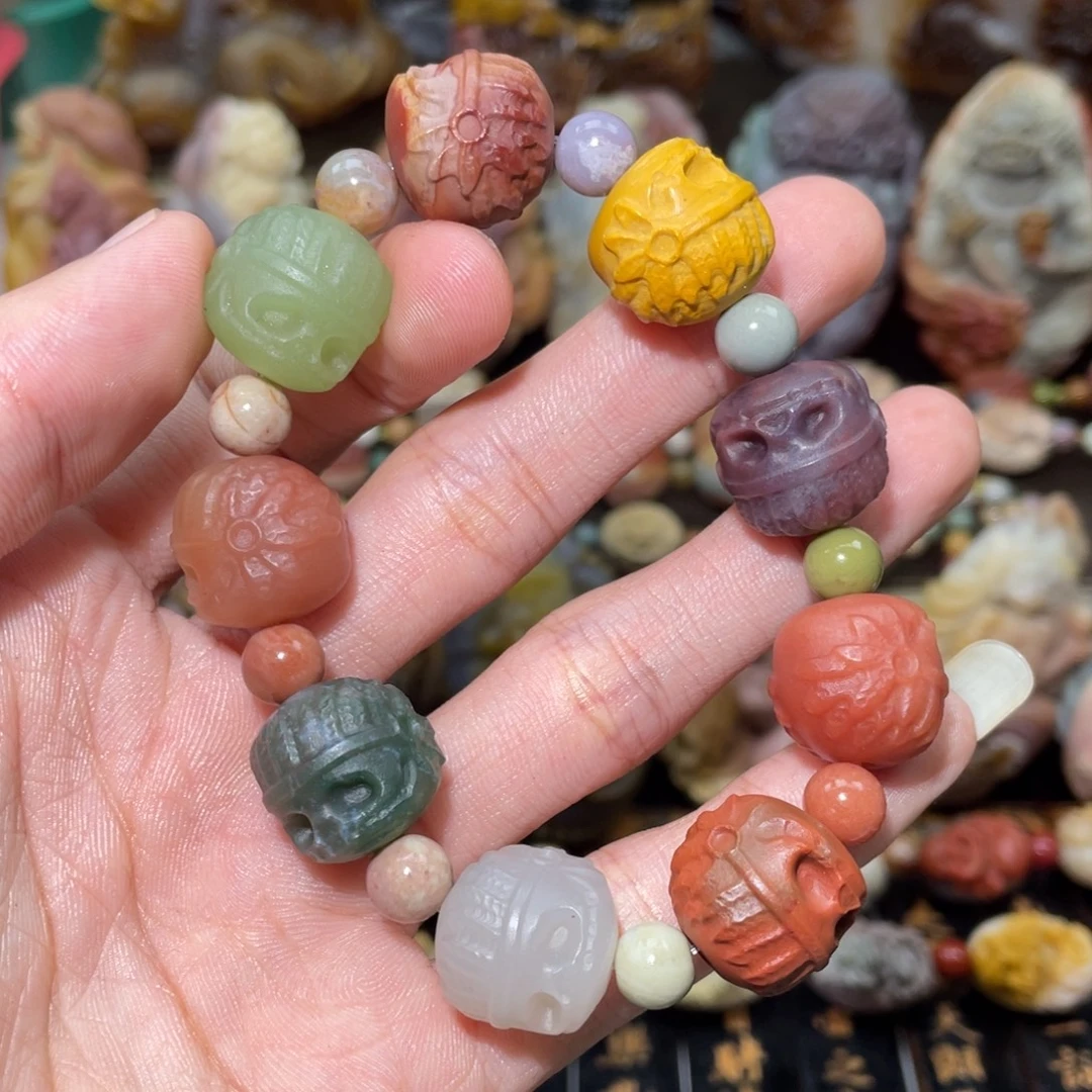 石英质玉未镶嵌手链