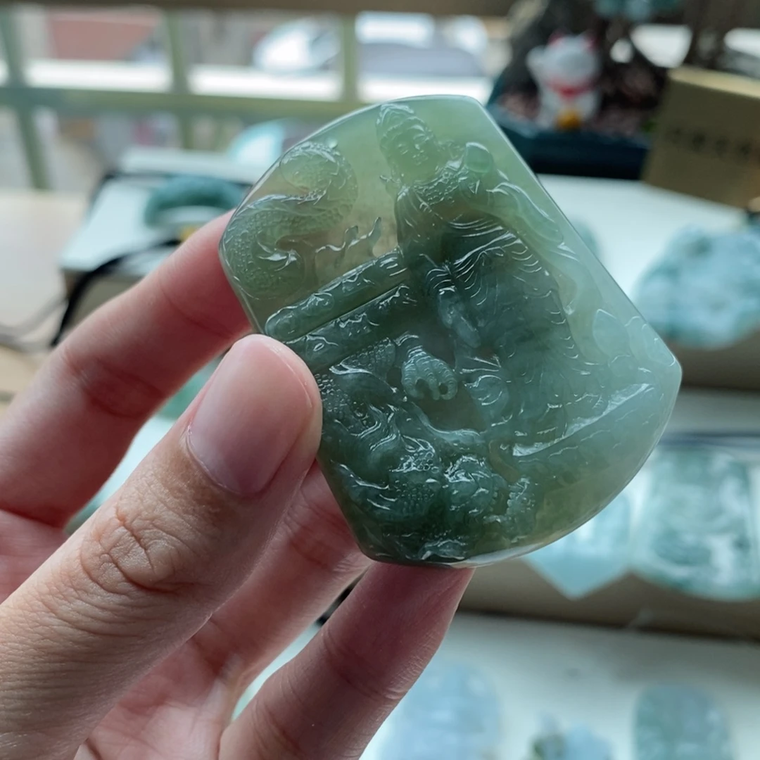 【闪购商品】颈饰未镶嵌翡翠天然缅甸A货翡翠