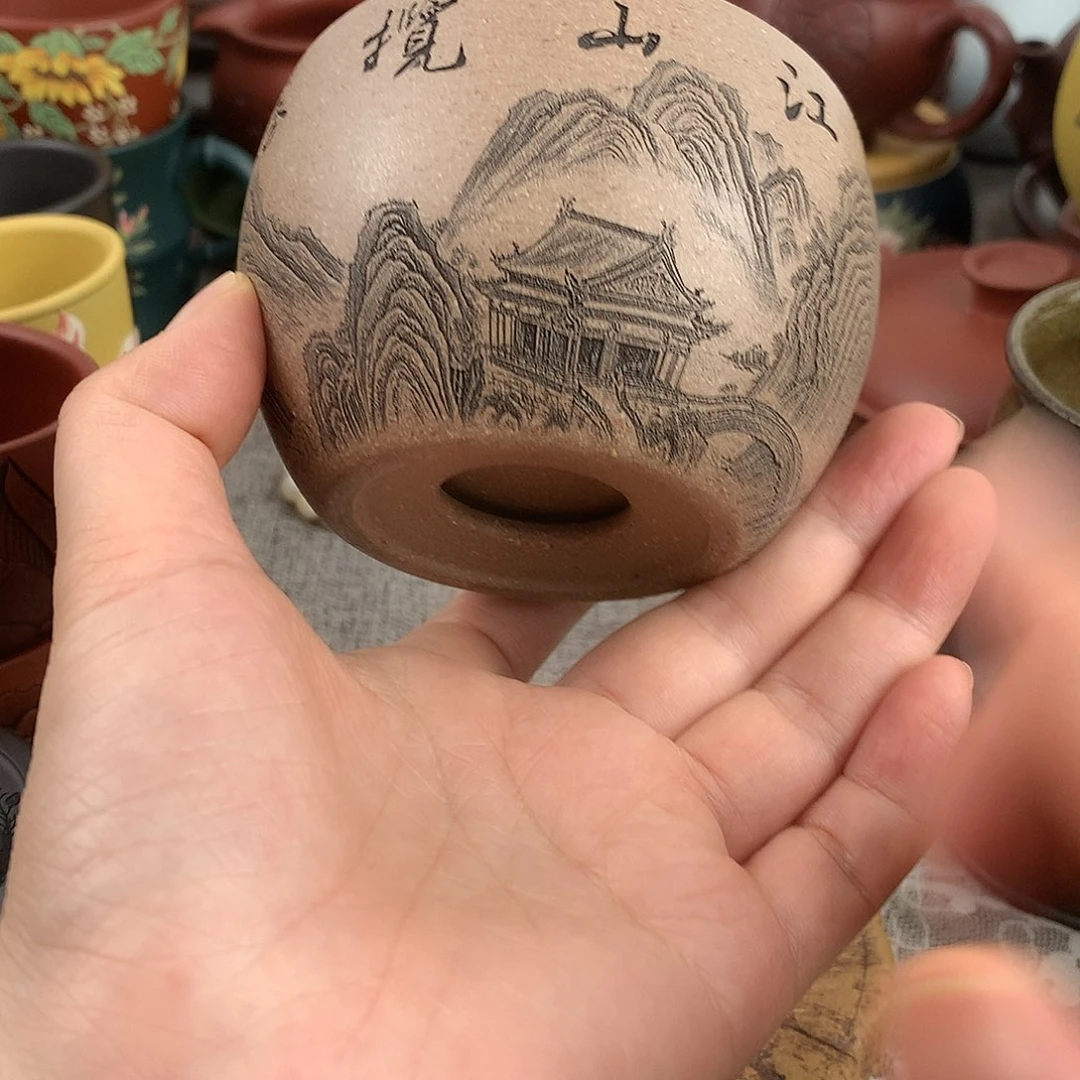 茶杯紫砂高端主人杯