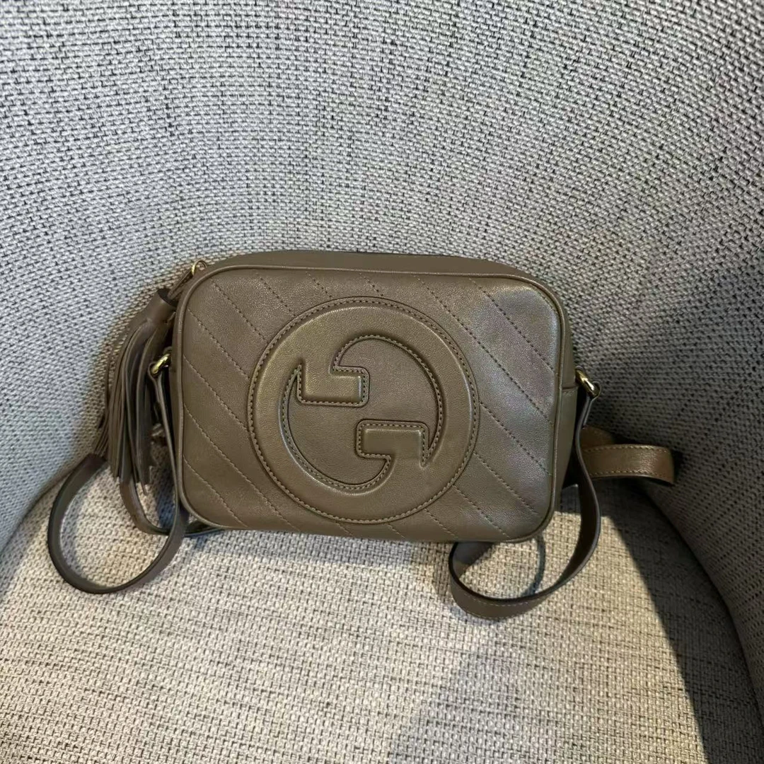 95新 GUCCI/古驰 古驰全皮相机包