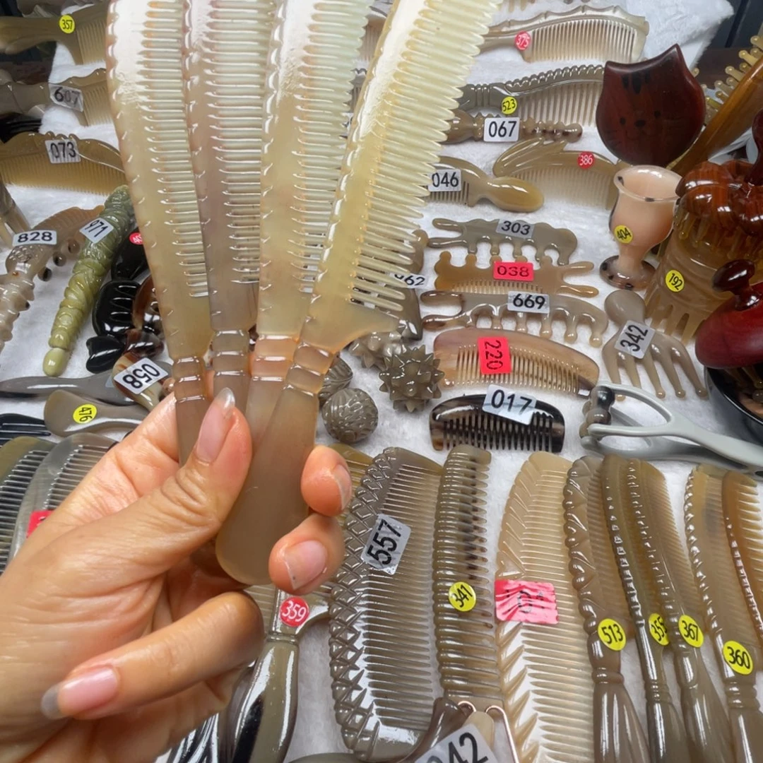 牛角梳福利款梳子