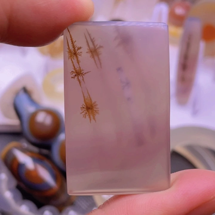 玛瑙/玉髓未镶嵌吊坠(不含链)