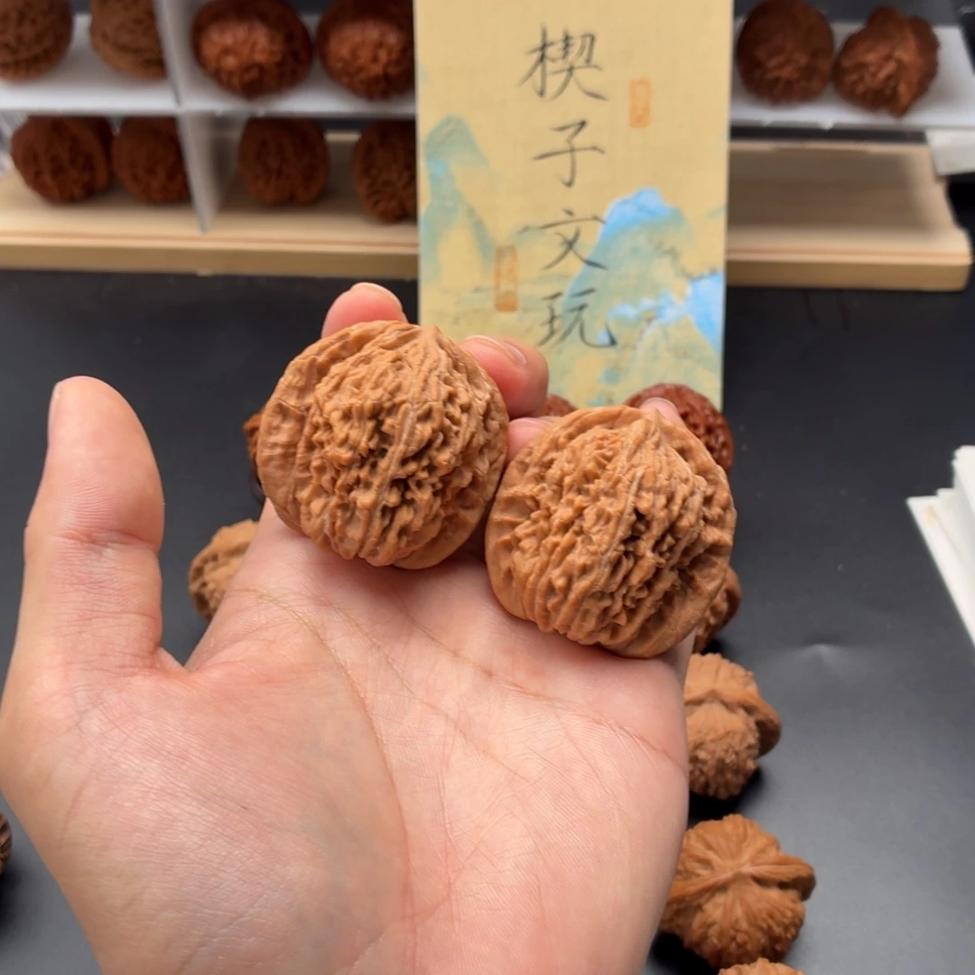 把件文玩核桃张云飞四座楼42全品无修