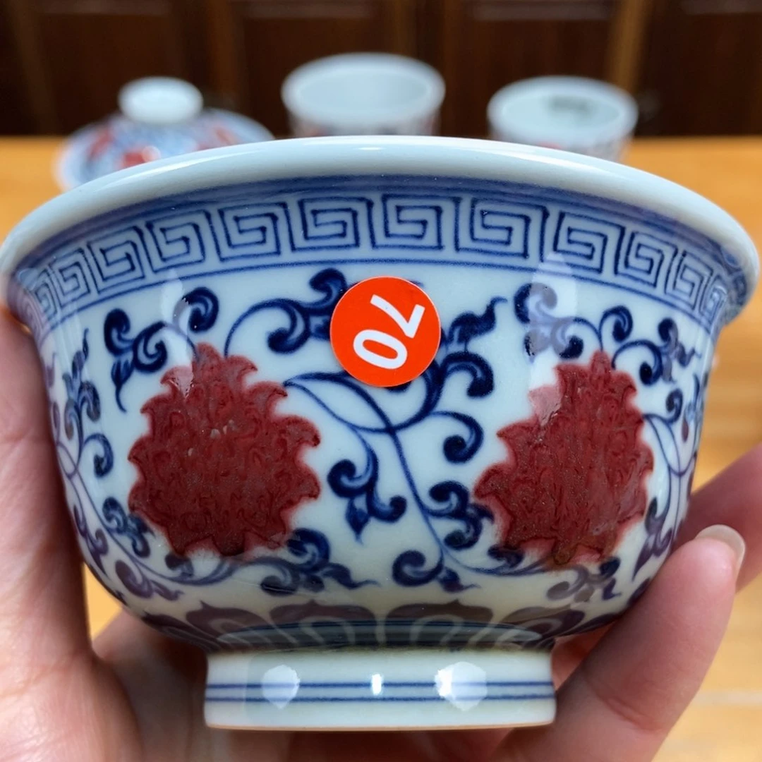 景德镇手绘哈哈哈哈哈哈红*