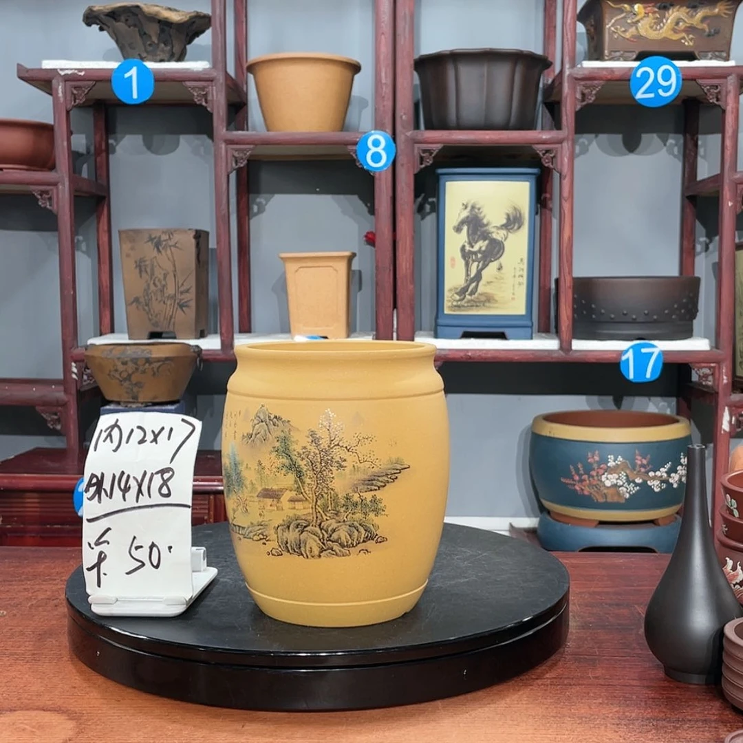 【闪购商品】紫砂花盆紫砂花盆