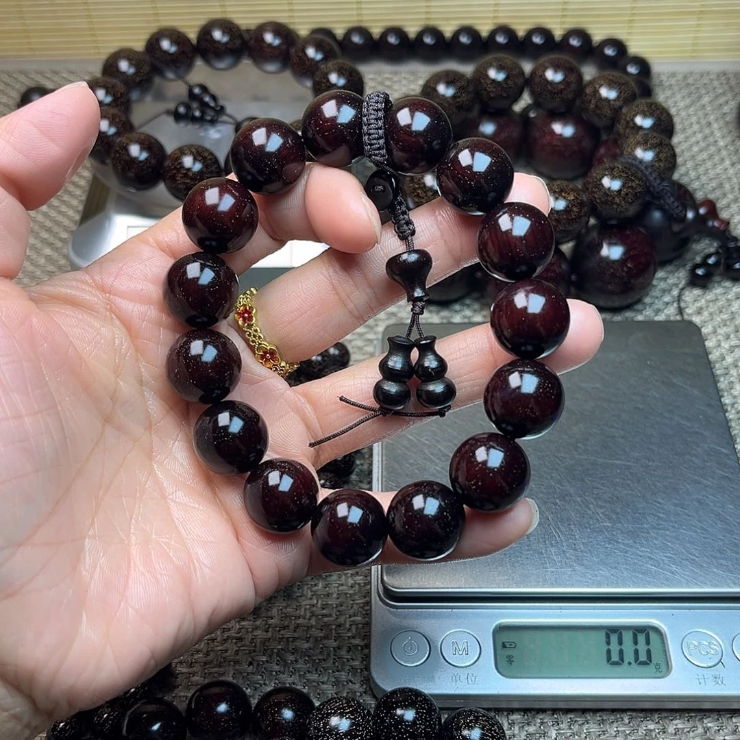 檀香紫檀（小叶紫檀）1.5 15颗