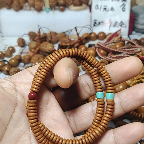 葛****手串/手链橄榄核橄榄核隔片150颗