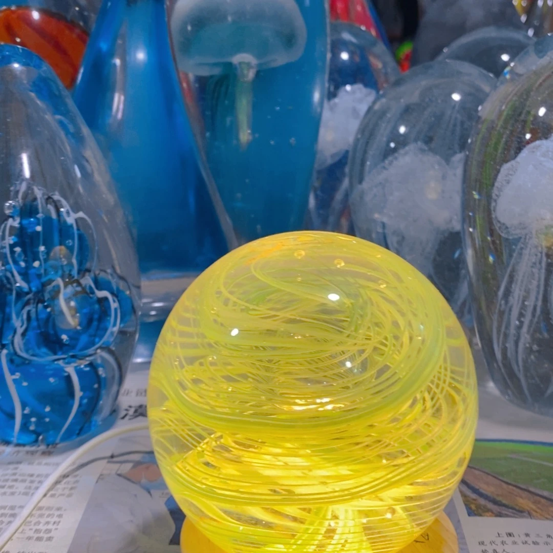 摆件淄博博山琉璃（瑕疵）