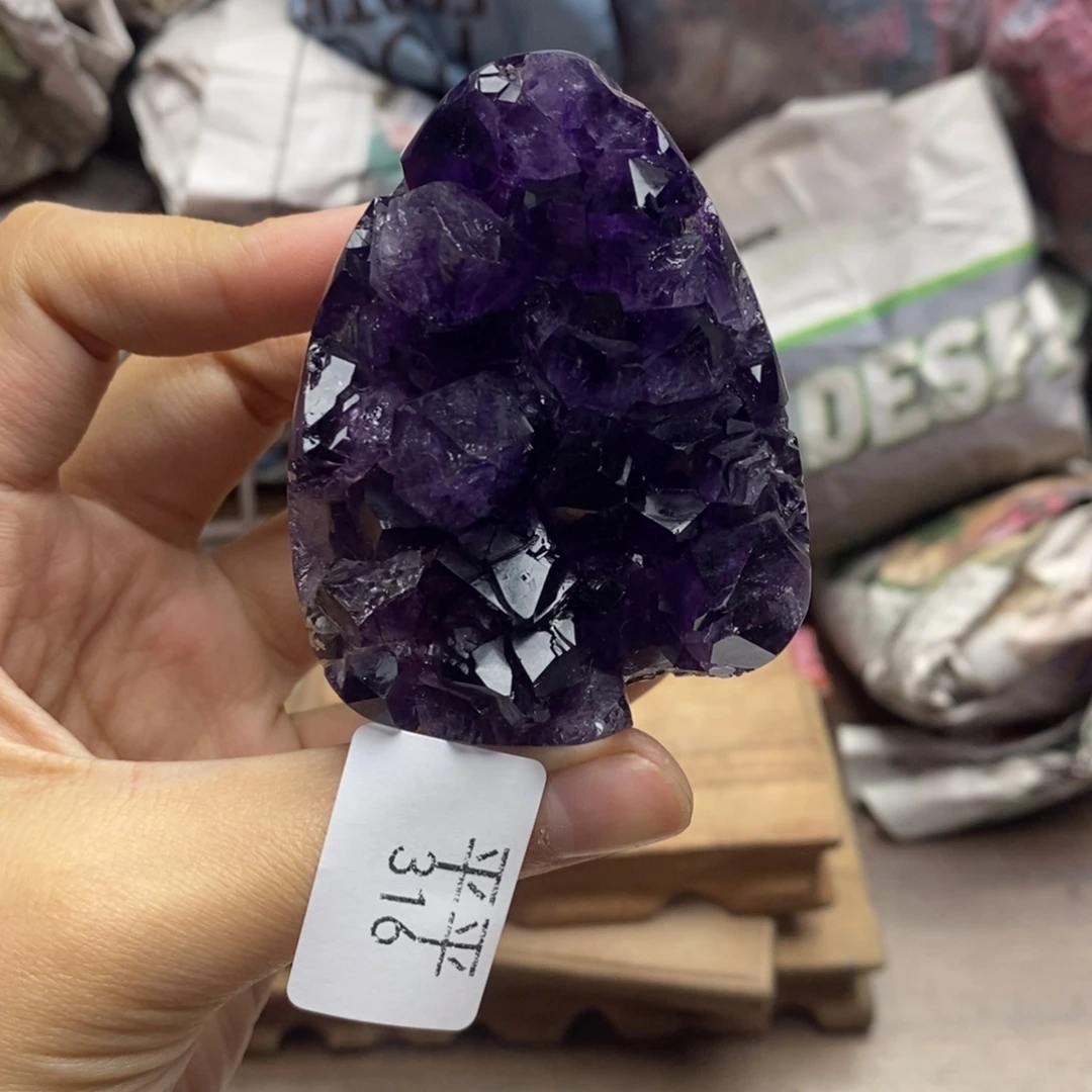 未镶嵌珠宝半成品紫晶