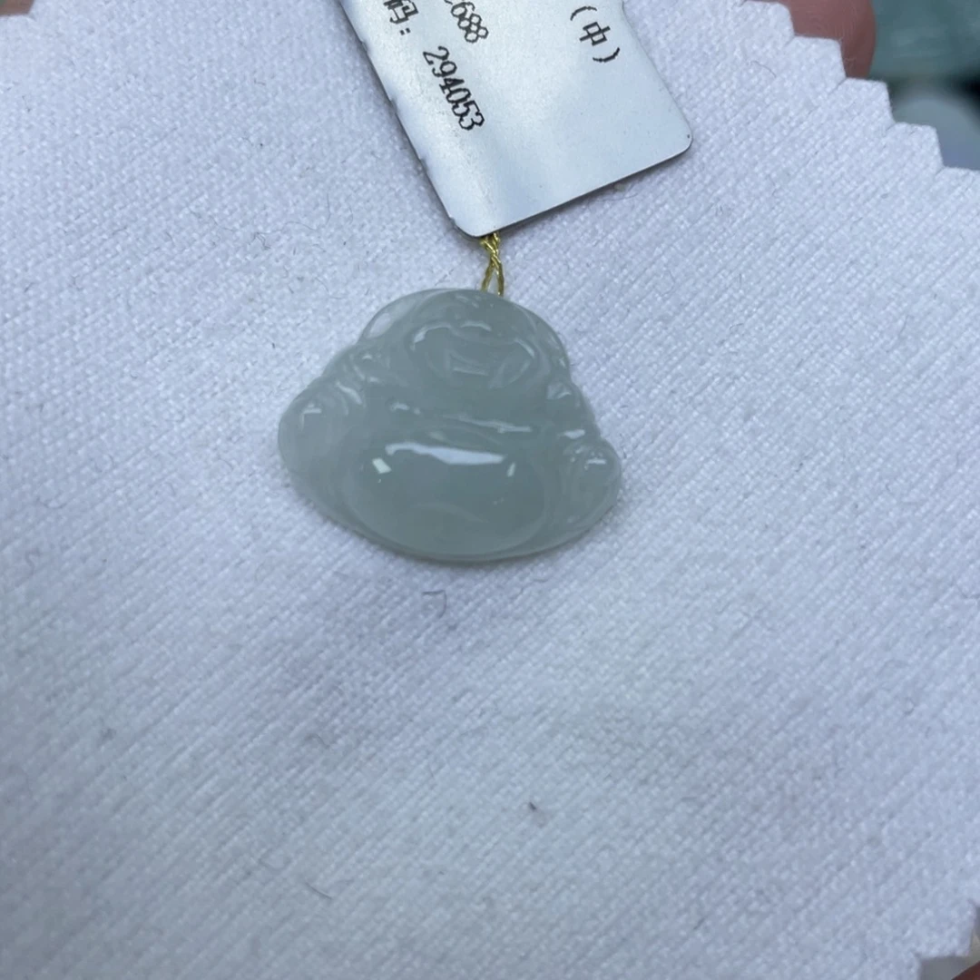 颈饰未镶嵌翡翠佛公