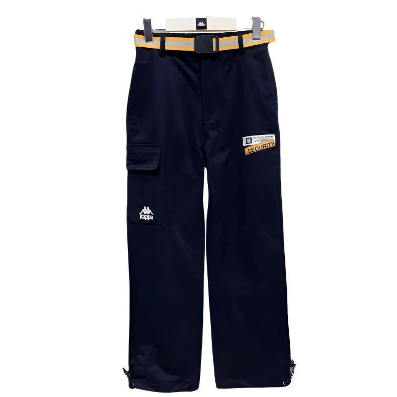 KAPPA/背靠背女款休闲裤子工装女裤直筒长裤子K0B22AX80T