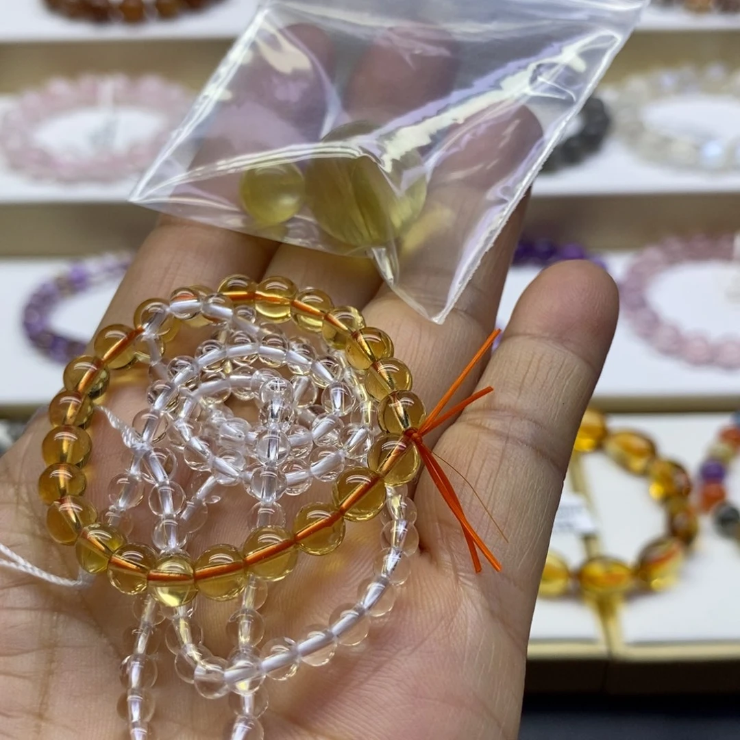 水晶手链未镶嵌爱*鱼纯天然正品