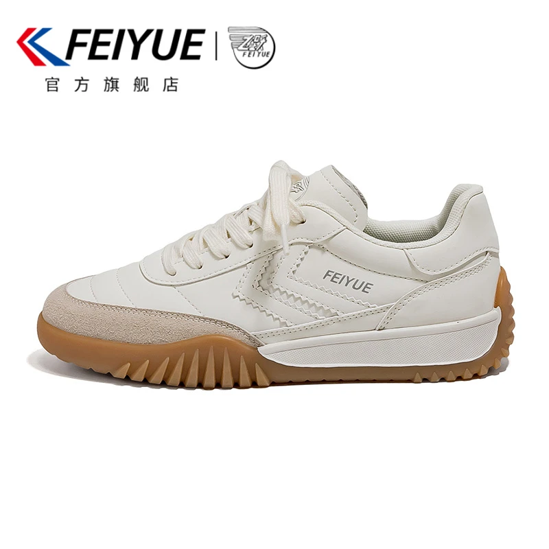 feiyue/飞跃女鞋小白鞋女2025春季新款爆款百搭休闲德训鞋子透气