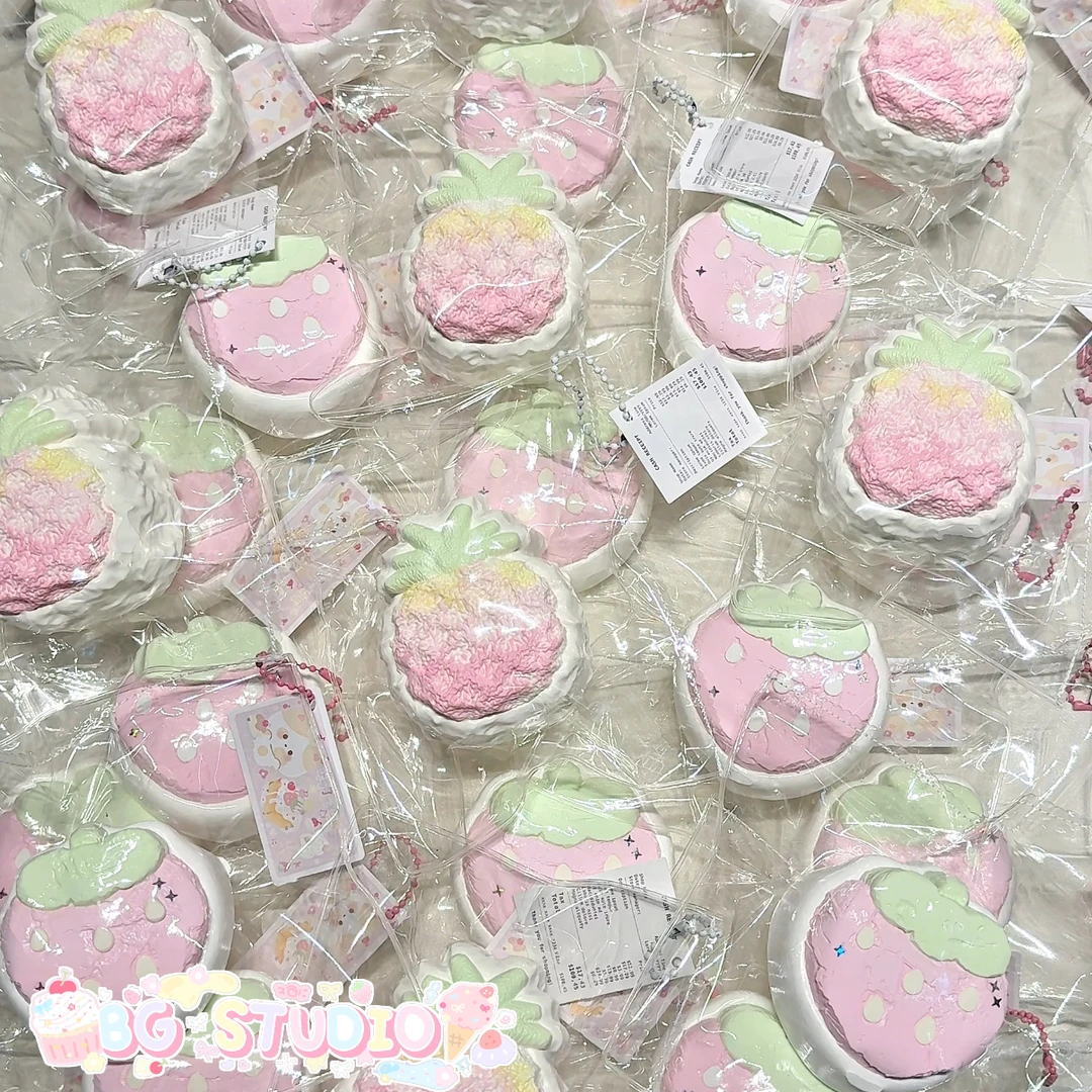 现货水果蛋糕乳膏泥无开箱不售后