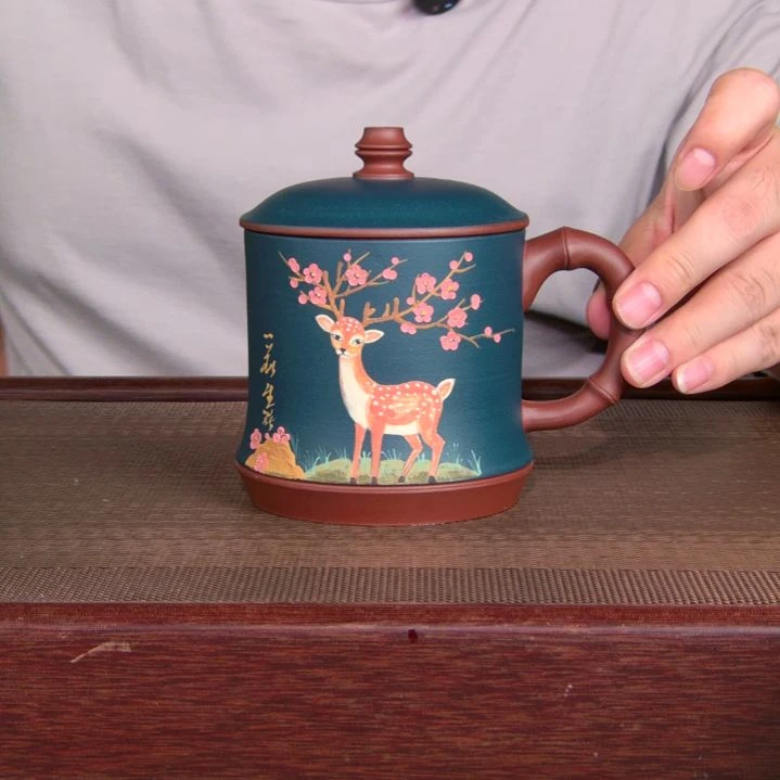 茶杯紫砂高货放漏