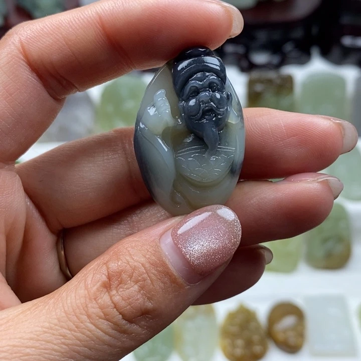 和田玉未镶嵌颈饰26