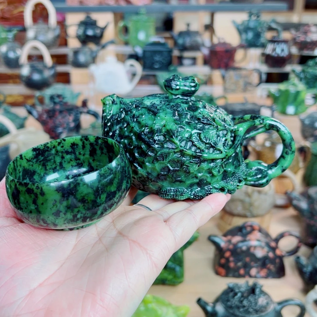 茶空间系列天然石材浪***#