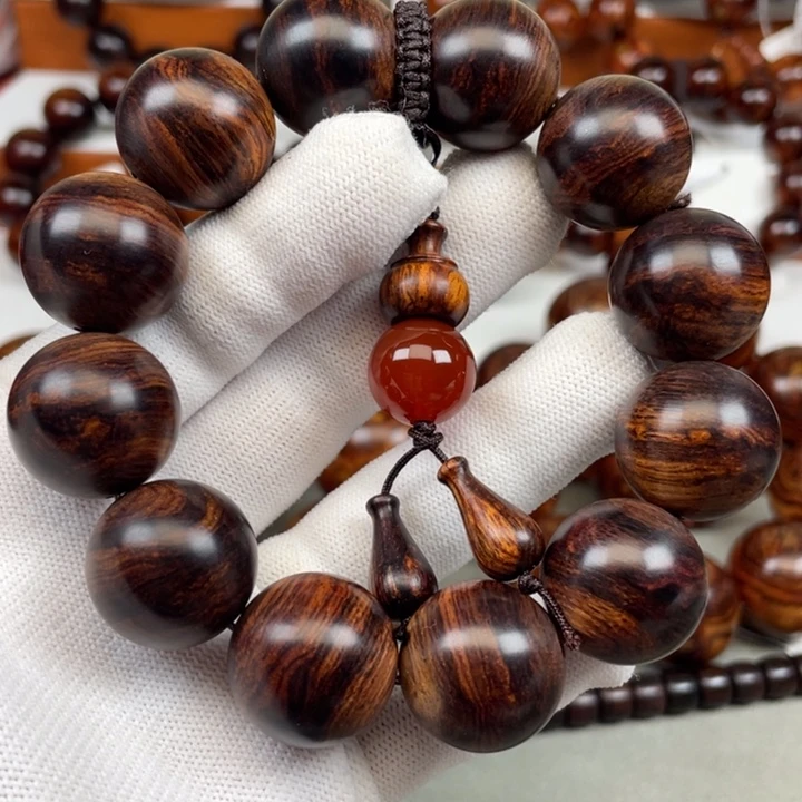 黄花梨/降香黄檀手串/手链海南黄花梨