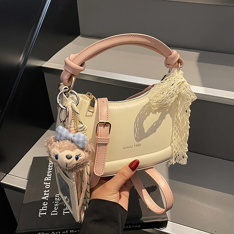 艾米兔 X COOLE女包2025新款简约百搭通勤休闲潮流手提单肩斜挎包